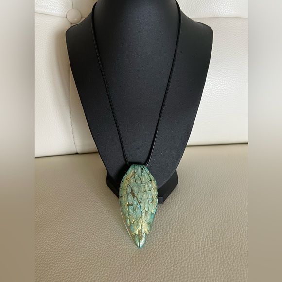 Authentic MURANO GLASS Millifiore pendant ring set - Picture 3 of 12